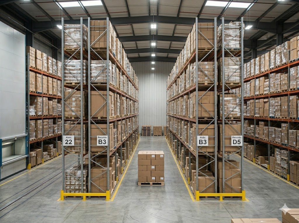 Client warehouse storage with WrapUp packaging — WrapUp Packaging