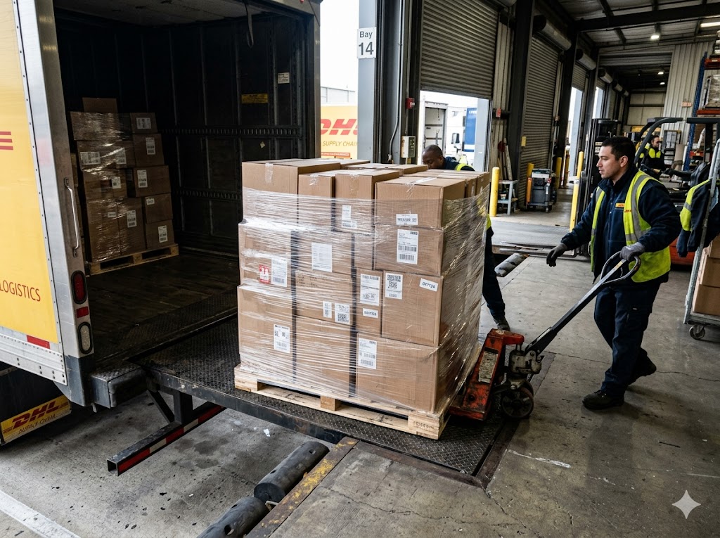 Close-up view of corrugated packaging boxes — WrapUp Packaging
