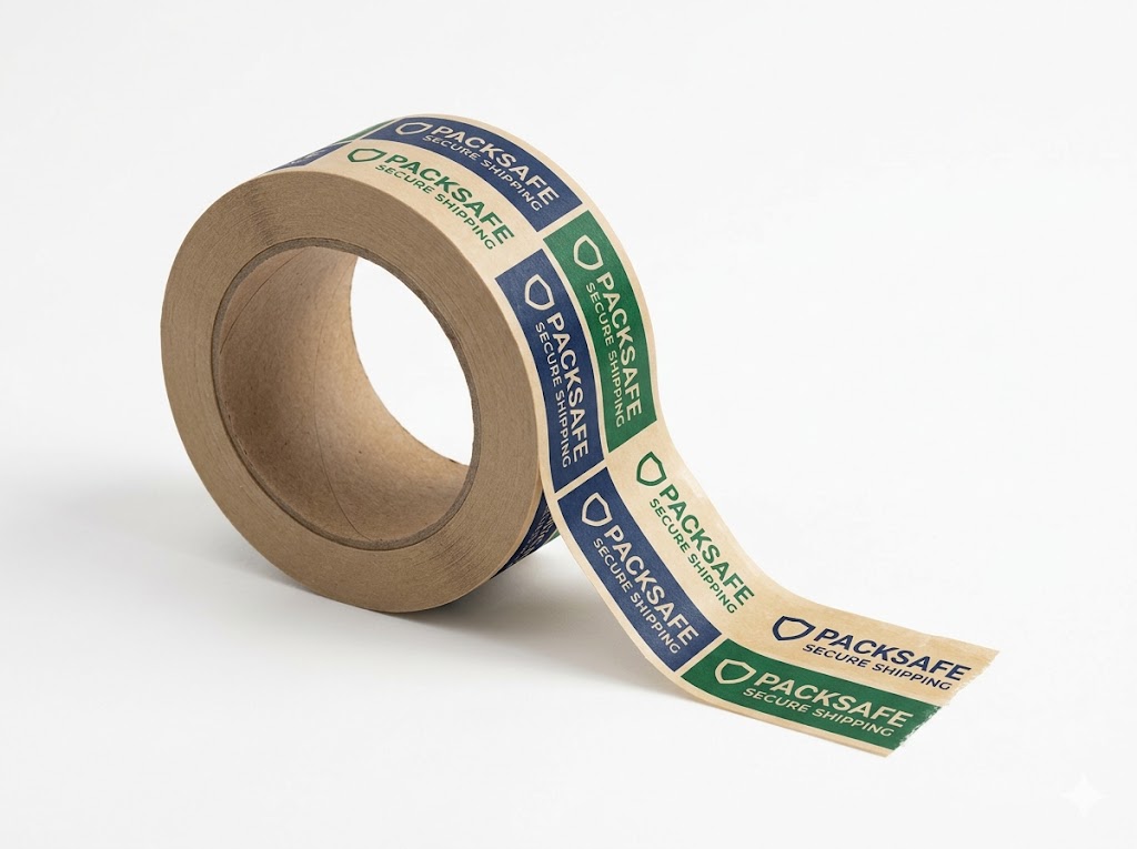 Custom printed branded BOPP tape with company logo