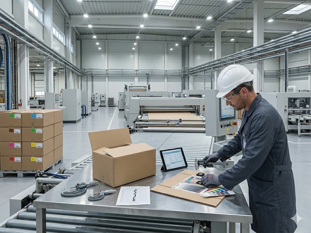 Quality control inspection — WrapUp Packaging Bhiwadi