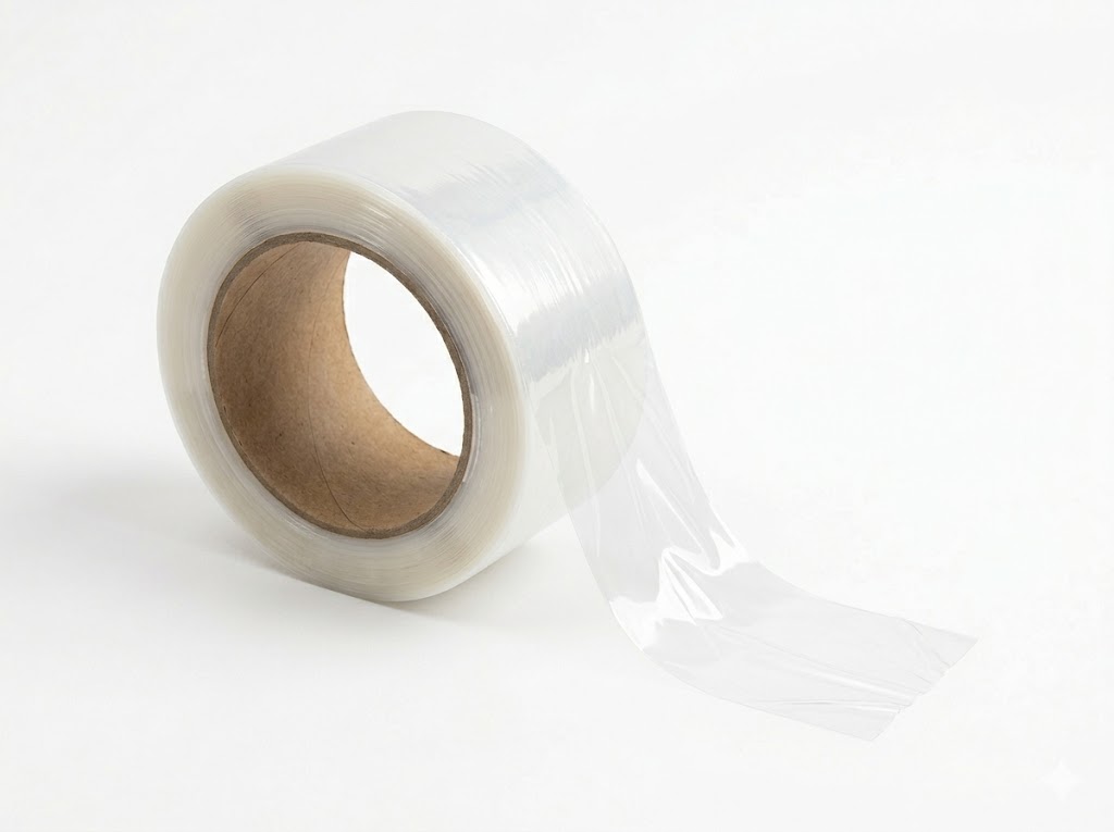 Stretch film cling wrap for pallet wrapping and bundling
